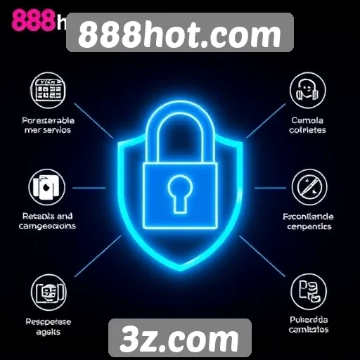 Recursos de segurança do site 888hot