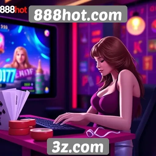 Experiência de usuário no site 888hot.com